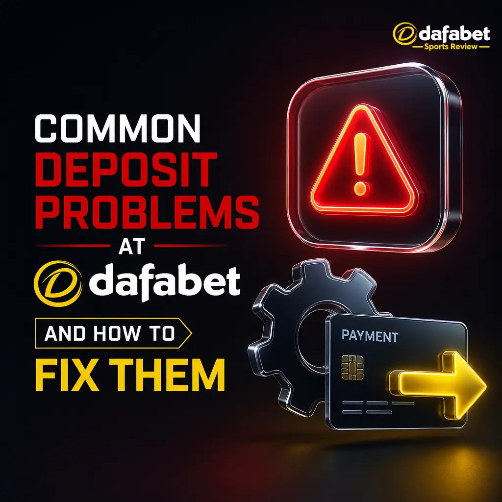 Common Dafabet deposit issues like bank declines, UPI failures, and card errors, with quick fixes to resolve them.