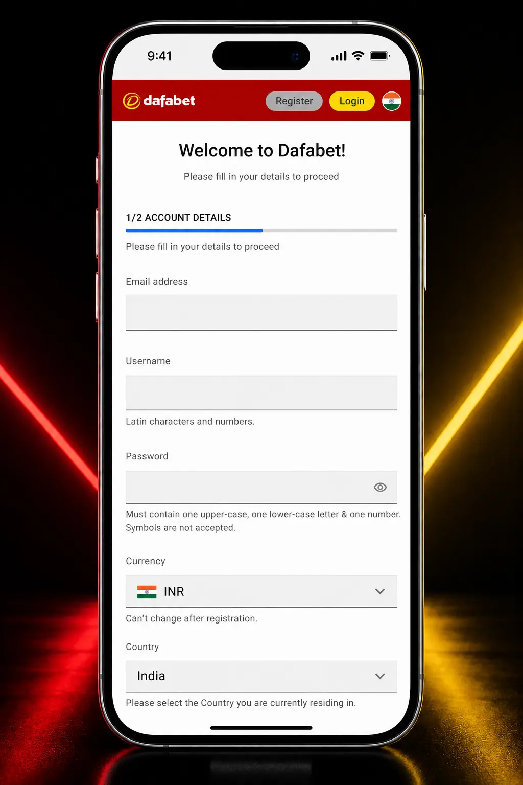 Step-by-step guide to registering, depositing, and placing a basketball bet on Dafabet Sportsbook in INR