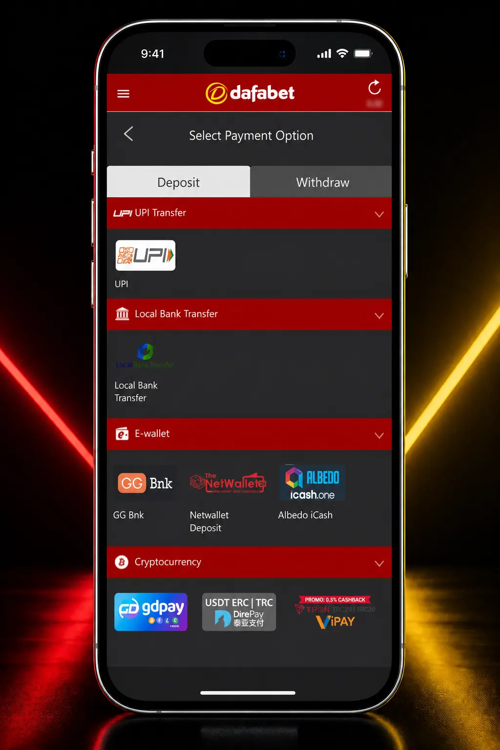 Step-by-step guide showing how to sign up, deposit, and place a basketball bet on Dafabet using INR.
