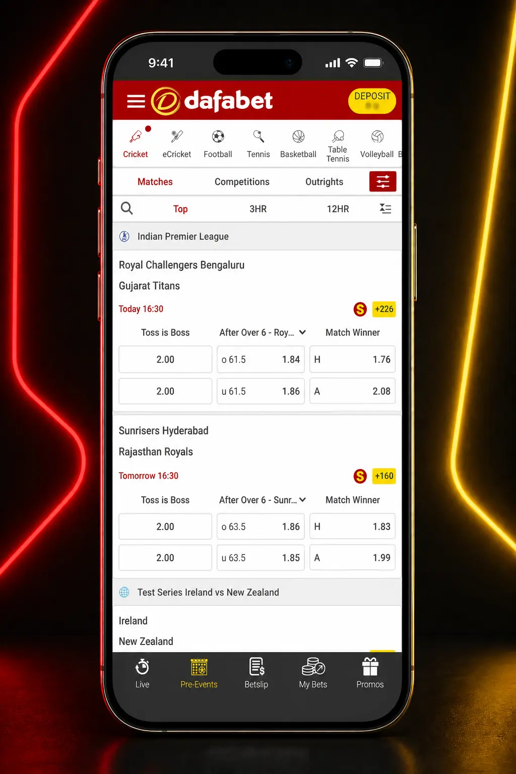 Step-by-step guide showing how to sign up, deposit, and place an eFootball bet on Dafabet's sportsbook platform.
