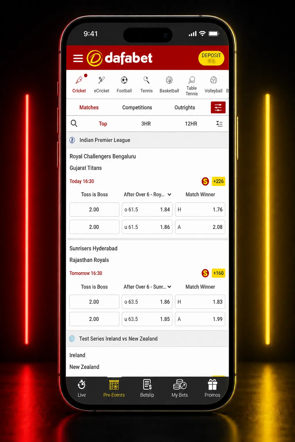 Step-by-step guide showing how to sign up, deposit, and place an F1 bet on Dafabet in India