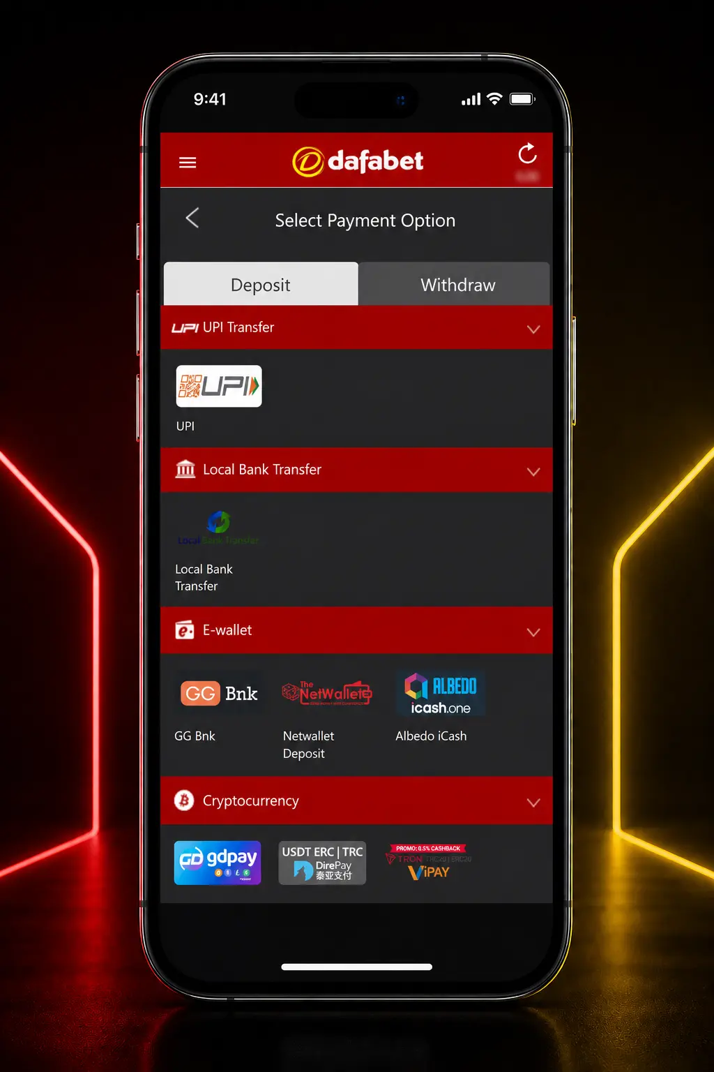 Step-by-step guide showing how to sign up, deposit INR, and place a League of Legends bet on Dafabet