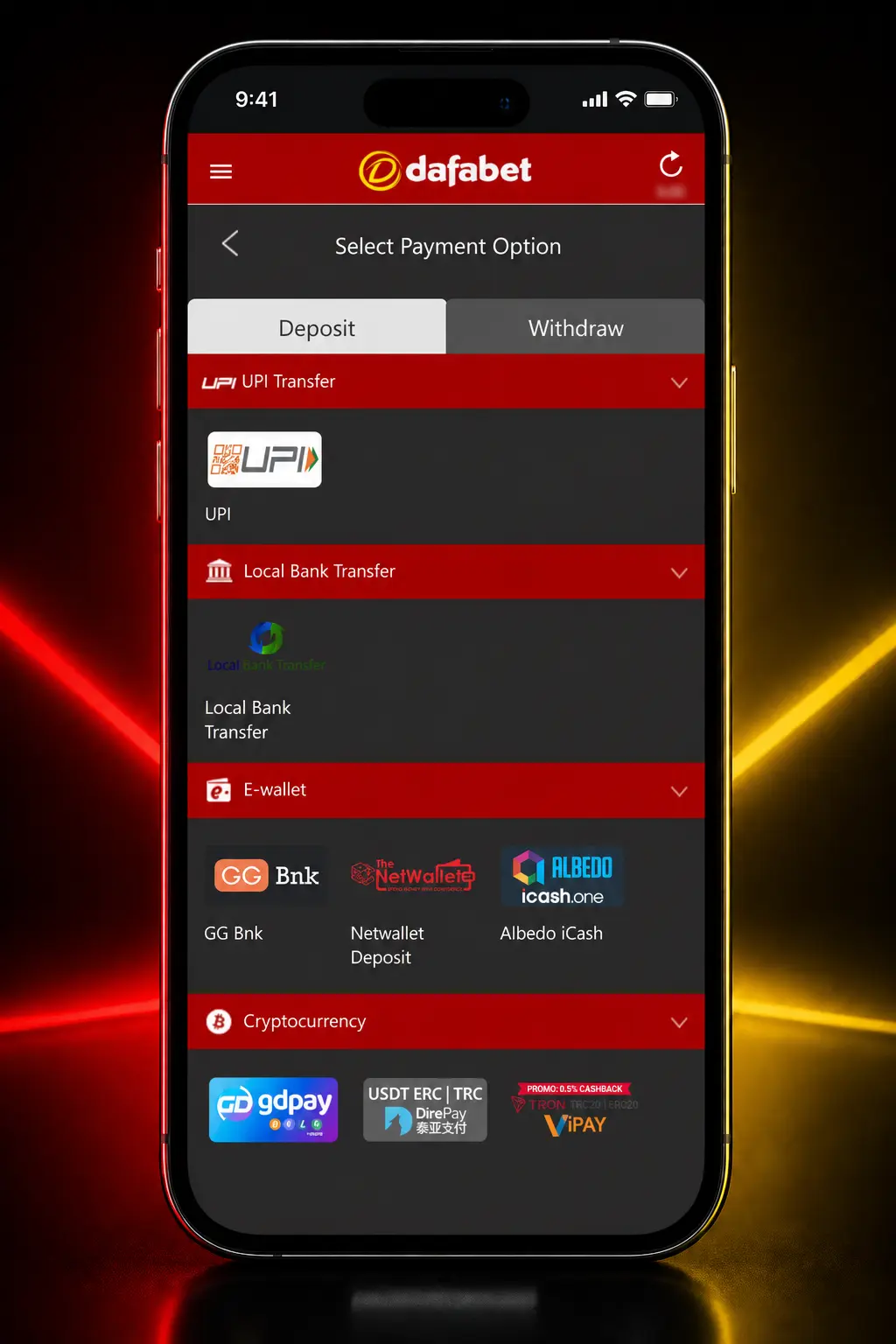 Step-by-step guide showing how to sign up, deposit, and place a Valorant bet on Dafabet using INR.