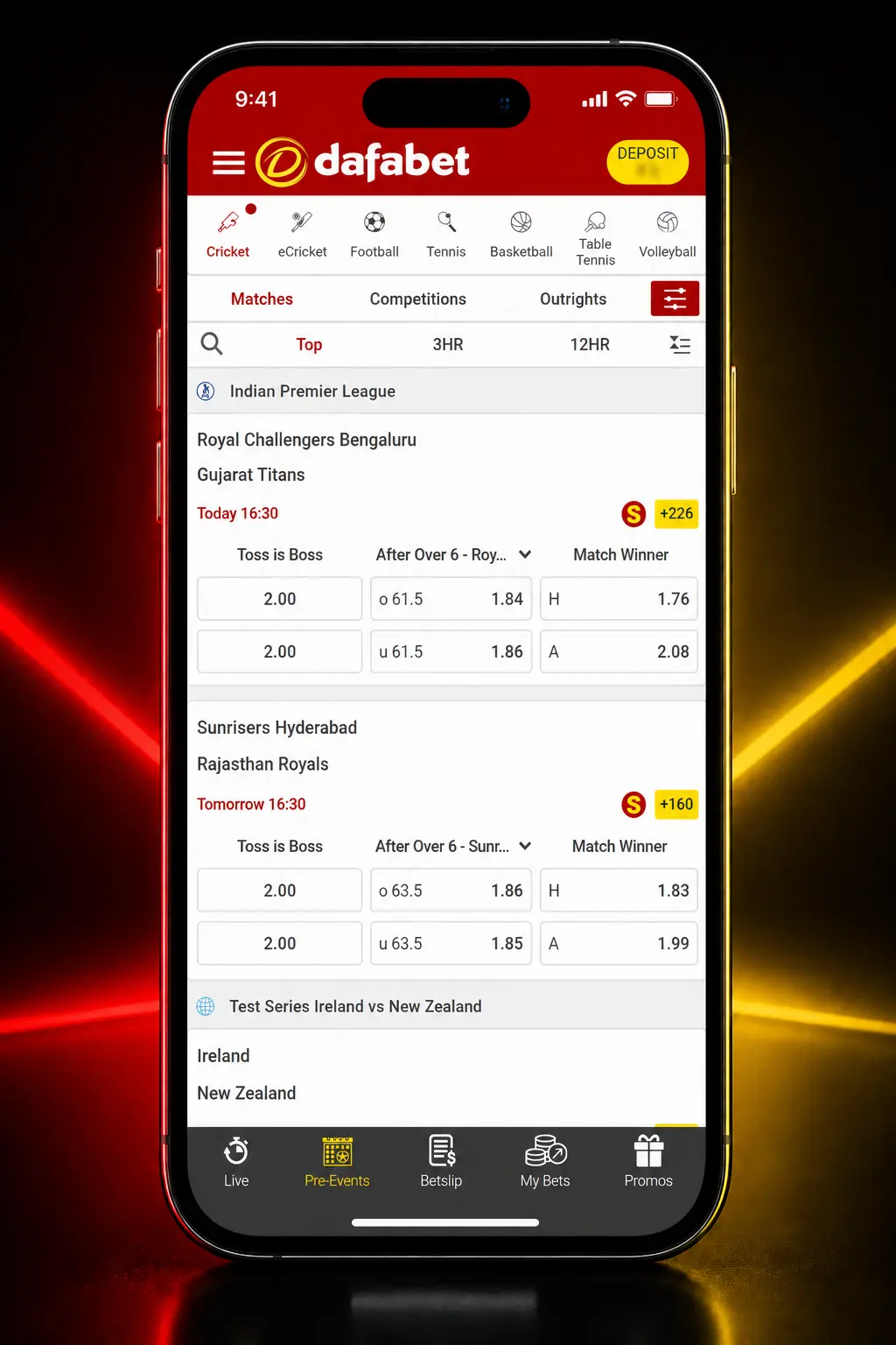 Step-by-step guide showing how to sign up, deposit, and place a Valorant bet on Dafabet in India.