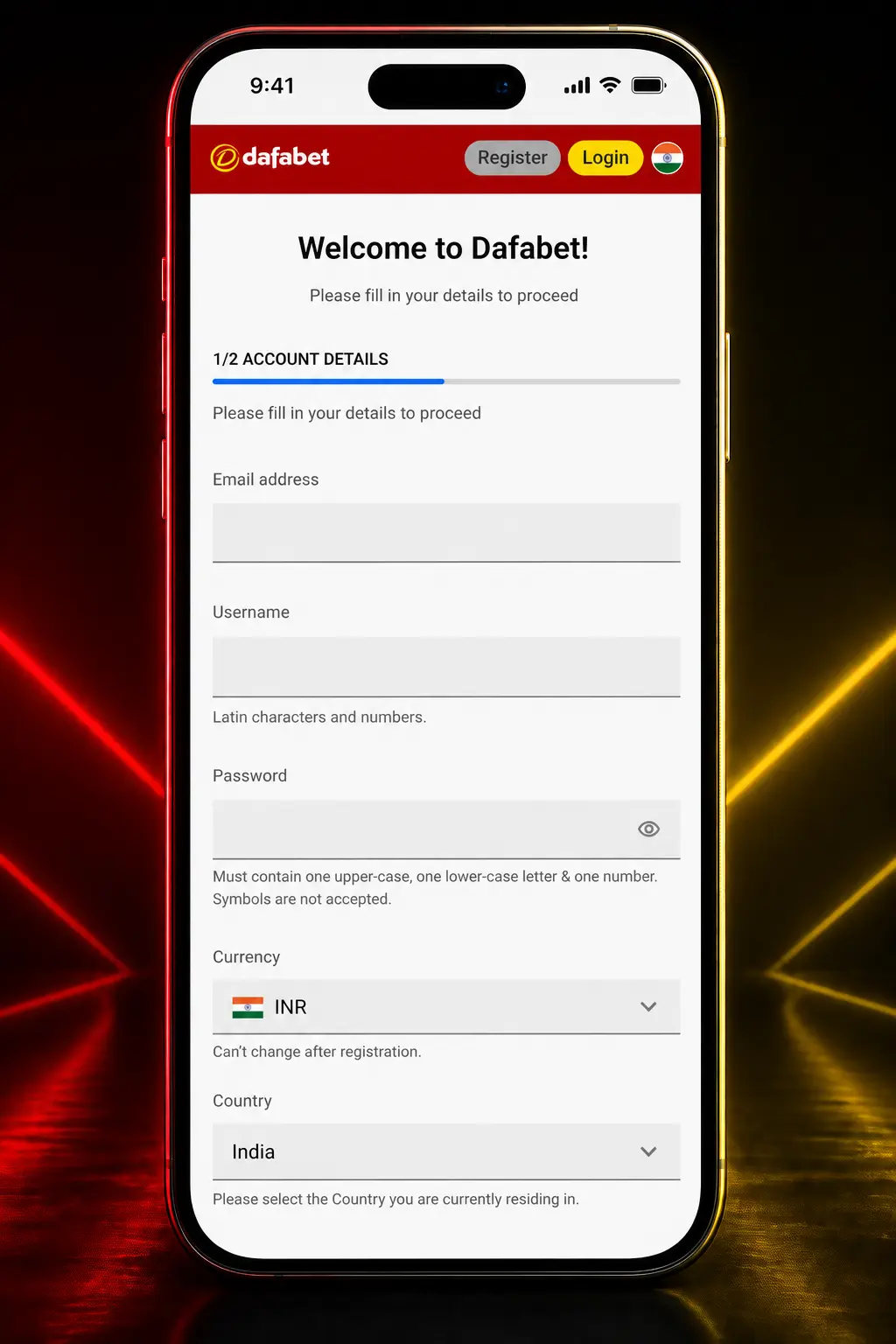 Step-by-step guide to signing up and placing a CS2 bet on Dafabet, from registration to bet slip confirmation.