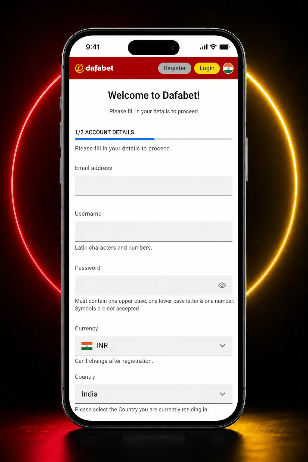 Step-by-step guide to registering, depositing, and placing a Kabaddi bet on Dafabet's PKL betting platform