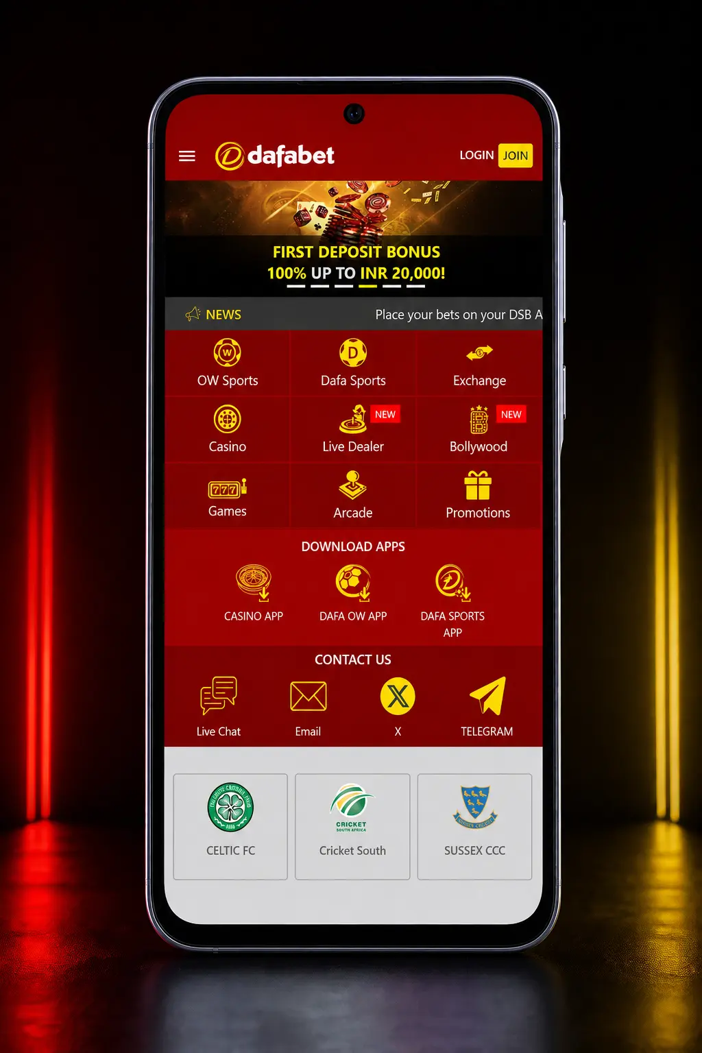 Step by step guide showing how to download and install the Dafabet Android APK on a mobile device